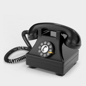 Rotary dial phone